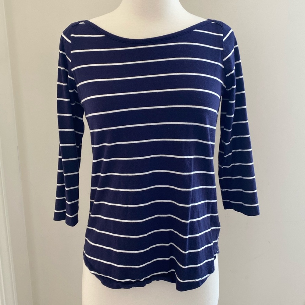 • Liz Claiborne Striped Top •